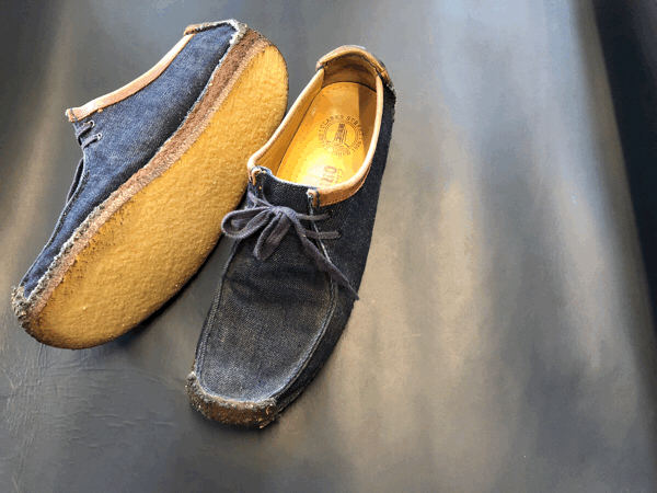 Clarks クラークス デニムナタリー ソール修理 2