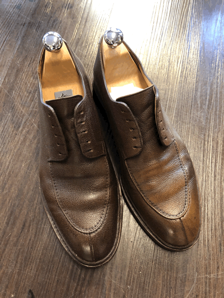 Paraboot パラブーツ パティーヌではなくカラーレーション やってる事はイッショです。 1