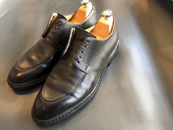 Paraboot パラブーツ パティーヌではなくカラーレーション やってる事はイッショです。 2