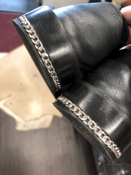 GIVENCHY ジバンシー ヒールゴム交換 1