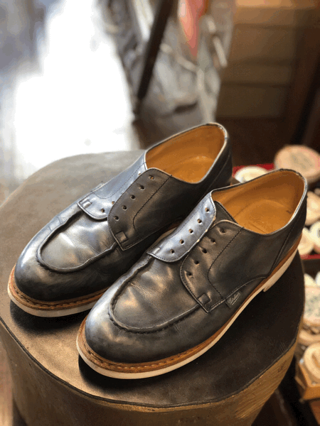 Paraboot  パラブーツ 磨き色補修 1
