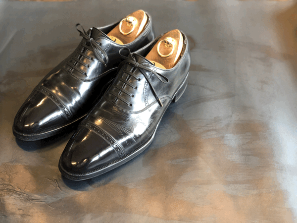 Edward Green エドワードグリーンとJohn Lobb ジョンロブ 靴磨きでお預かり 4