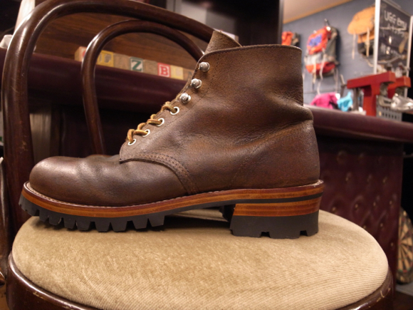 レッドウイング redwing オールソール Vibram#100_b0310556_11583294.jpg