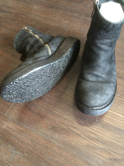 Rick Owens シューズのオールソール交換 3