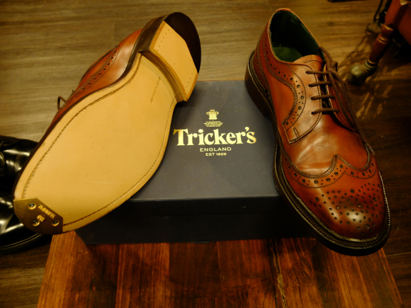 Tricker's トリッカーズ ビンテージスチール_b0310556_21132479.jpg