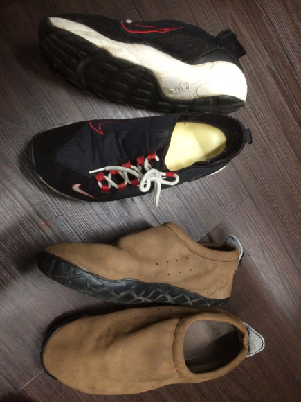 NIKE エアフットスケープ&エアモック ソール再接着_b0310556_21282528.jpg