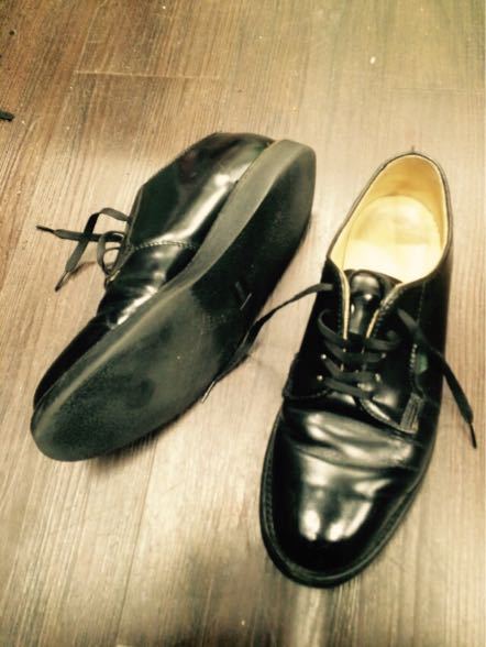 ポストマンシューズをVibram #4014でオールソール交換 26