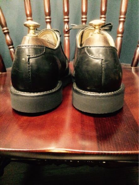 ポストマンシューズをVibram #4014でオールソール交換 27