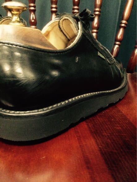 ポストマンシューズをVibram #4014でオールソール交換 28