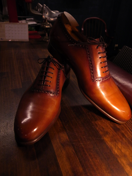 Berluti ベルルッティ つま先のゴム補強_b0310556_22133428.jpg