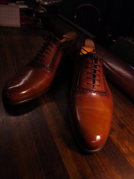 Berluti ベルルッティ つま先のゴム補強_b0310556_22133563.jpg
