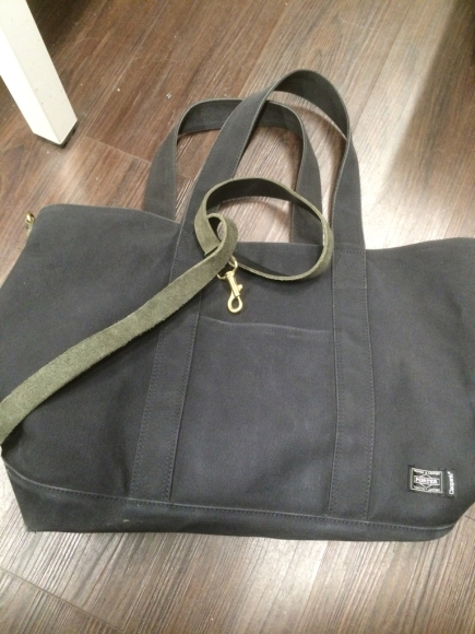 PORTER 吉田カバンのショルダー付け根修理 2