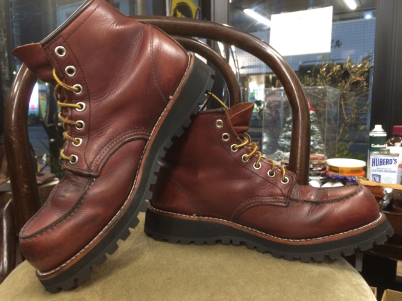 レッドウイングアイリッシュセッター Vibram#148_b0310556_22352262.jpg