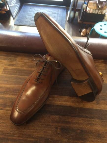 Santoni・Magnanniのつま先ビンテージスチール 2